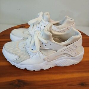 Nike Air Huarache Run GS Youth 6.5 Y White Running Shoes Sneakers 654275 110